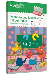 Produktabbildung zu Rechnen und Lesen - Übungshefte und Lösungsgerät
