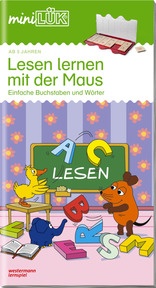 Produktabbildung zu Lesen lernen mit der Maus 1 - Übungsheft