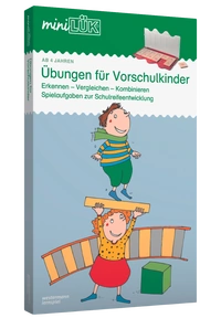 Produktabbildung zu miniLÜK-Set - Kindergarten/Vorschule - Übungen für Vorschulkinder