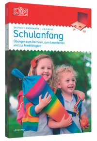 Produktabbildung zu LÜK-Set - 1. Klasse - Mathematik, Deutsch, Konzentration - Schulanfang
