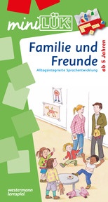 Produktabbildung zu miniLÜK - Vorschule 1./2./3. - Deutsch - Familie und Freunde