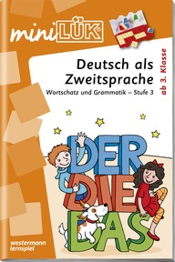 Produktabbildung zu miniLÜK - Stufe 3 - Deutsch als Zweitsprache - Deutsch als Zweitsprache