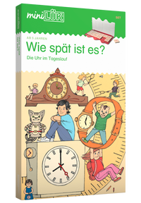 Produktabbildung zu miniLÜK-Set Wie spät ist es?