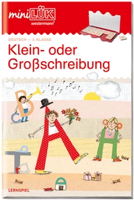 Produktabbildung zu miniLÜK - 3./4. Klasse - Deutsch - Klein- oder Großschreibung