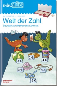 Produktabbildung zu miniLÜK - 1. Klasse - Mathematik - Welt der Zahl - Übungen angelehnt an das Lehrwerk