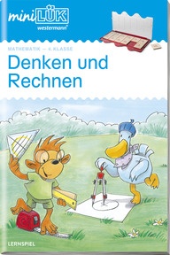 Produktabbildung zu miniLÜK - 4. Klasse - Mathematik - Denken und Rechnen - Übungen angelehnt an das Lehrwerk