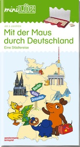 Produktabbildung zu miniLÜK - Vorschule - Mit der Maus durch Deutschland