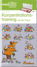 Produktabbildung zu miniLÜK - Vorschule - Konzentrationstraining mit der Maus