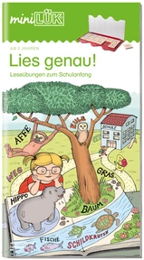 Produktabbildung zu miniLÜK - Vorschule - Deutsch - Lies genau!