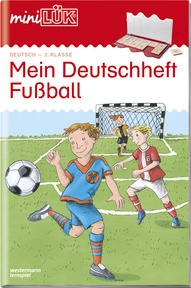 Produktabbildung zu miniLÜK Mein Deutschheft Fußball 2. Kl