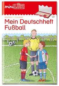Produktabbildung zu miniLÜK Mein Deutschheft Fußball 3. Kl