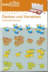 Produktabbildung zu miniLÜK - 1./2./3. Klasse - Fördern & Fordern - Denken und Vernetzen