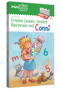 Produktabbildung zu miniLÜK-Set - Vorschule/1. Klasse - Erstes Lesen, erstes Rechnen mit Conni