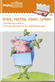 Produktabbildung zu miniLÜK - Vorschule/1./2. Klasse - Fördern & Fordern - links, rechts, oben, unten