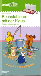 Produktabbildung zu Buchstabieren und Lesen mit der Maus - Übungsheft