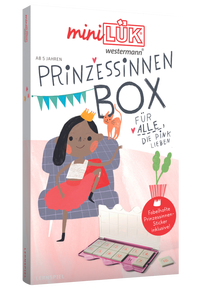 Produktabbildung zu miniLÜK-Set - Vorschule/1. Klasse - Mathematik, Deutsch - Prinzessinnen-Box