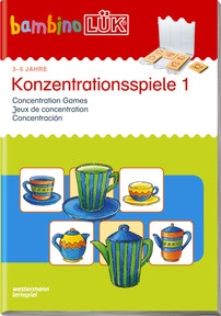 Produktabbildung zu bambinoLÜK - 3/4/5 Jahre - Konzentrationsspiele 1