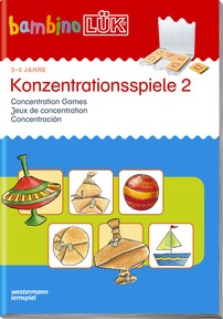 Produktabbildung zu bambinoLÜK - 3/4/5 Jahre - Konzentrationsspiele 2