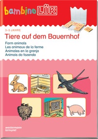 Produktabbildung zu bambinoLÜK - 3/4/5 Jahre - Tiere auf dem Bauernhof