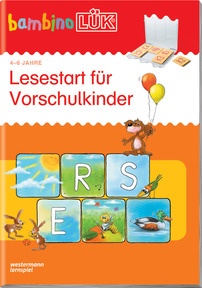 Produktabbildung zu bambinoLÜK - 4/5/6 Jahre - Vorschule - Lesestart für Vorschulkinder
