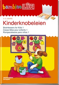 Produktabbildung zu bambinoLÜK - 3/4/5 Jahre - Kinderknobeleien