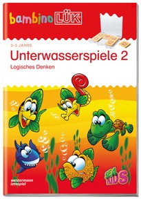 Produktabbildung zu bambinoLÜK - 3/4/5 Jahre - Unterwasserspiele 2