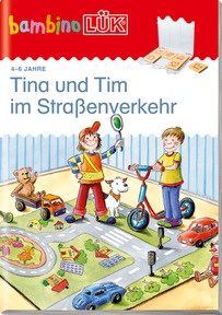 Produktabbildung zu bambinoLÜK - 4/5/6 Jahre - Vorschule - Tina und Tim im Straßenverkehr