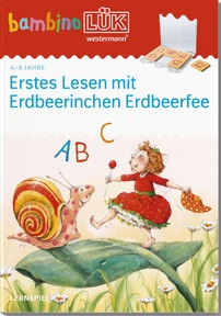 Produktabbildung zu bambinoLÜK - 4/5/6 Jahre - Vorschule - Erstes Lesen mit Erdbeerinchen Erdbeerfee