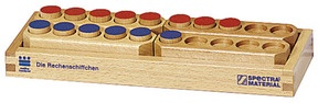 Produktabbildung zu Rechenschiffchen im Tablett mit Wendest.