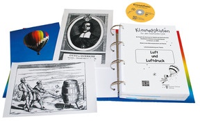 Produktabbildung zu Die KiNT-Boxen - Klassenkisten II: Luft und Luftdruck - Der Unterrichtsordner