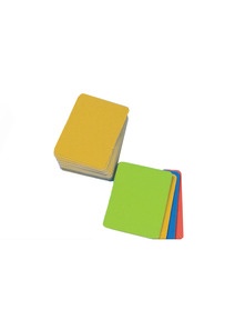 Produktabbildung zu Blanko-Spielkarten - blanko / 4-farbig - 1 Paket mit 52 Karten