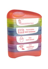 Produktabbildung zu Siebdruck-Stempel 4 in 1 - Unterschrift