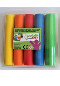 Produktabbildung zu Knete Fantasia, 500 g, farbig sortiert