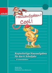 Produktabbildung zu Hausaufgaben? Cool! 4 - Kopierfertige Hausaufgaben für das 4. Schuljahr