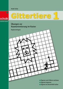 Produktabbildung zu Gittertiere 1 - Übungen zur Raumorientierung im Raster