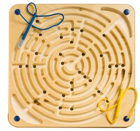 Produktabbildung zu Magnet-Labyrinth - natur