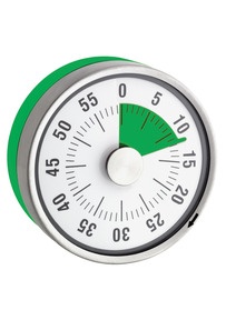 Produktabbildung zu Kurzzeitmesser - ca. 8 cm, grün