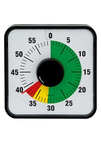 Produktabbildung zu Zeitdauer-Uhr - magnetisch, Ampelscheibe