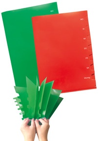 Produktabbildung zu Wochentags-Mappe A4-Plus - 2 Stk.