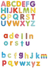 Produktabbildung zu Magnet-Buchstaben in Box