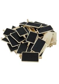 Produktabbildung zu Set Tafel-Klammern 70 x 40 mm - 50-tlg.