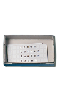 Produktabbildung zu Materialschachtel - 250 x 150 x 50 mm - mit einem Fach