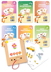 Abbildung zur Reihe Lochkasten-Startersets - mit 6 Kartensätzen