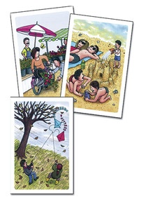 Produktabbildung zu Plappersack! - Themenkartensatz "Jahreszeiten"