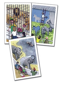 Produktabbildung zu Plappersack! - Themenkartensatz "Zoo"