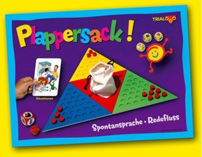 Produktabbildung zu Plappersack! Basisspiel - Laute, Wortschatz, Redefluss - Situationsbilder für wirkungsvollen Spielspass