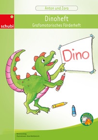 Produktabbildung zu Dinoheft - Grafomotorisches Förderheft
