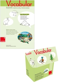 Produktabbildung zu Vocabular - Wortschatzbilder und Kopiervorlagen Tiere, Pflanzen, Natur