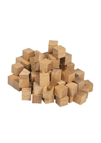 Produktabbildung zu Einerwürfel - aus Holz, 100 St.