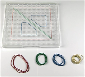 Produktabbildung zu Geometriebrett - 11 x 11